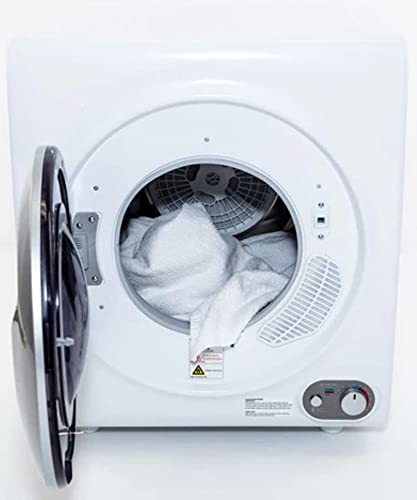 Avanti Portable Dryer Front Loading For Laundry, Compact Size, 9 Lb. Clothes Capacity, Multiple Drying Settings With Anti-Wrinkle, 2.6-Cu.ft, White #TOP2
