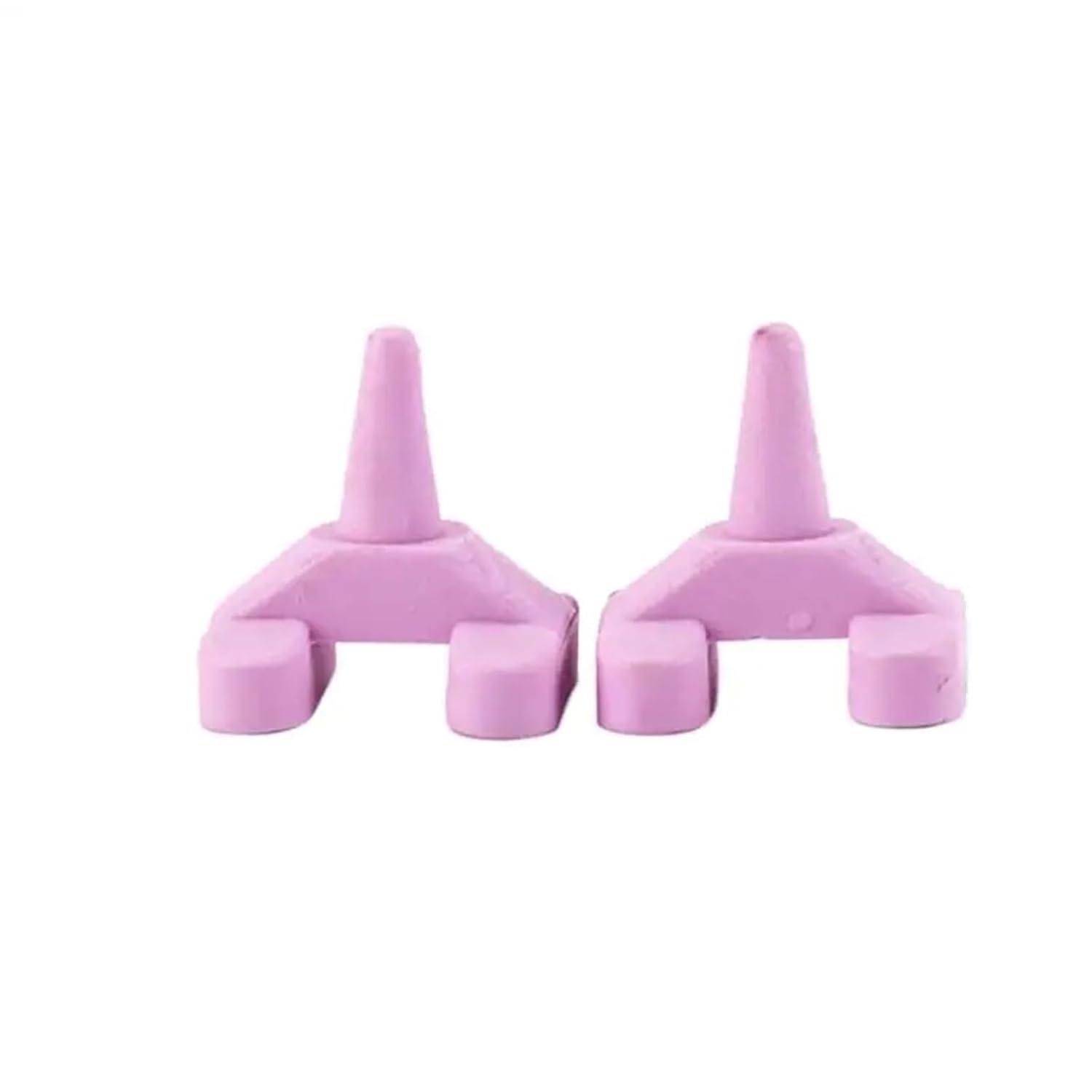 Ceramic Firing Pegs for Crowns and Bridges Tip-20 Piece Dental Ceramic Firing Tray Pink Pegs Lab for Single Porcelain Crown Ceramist Tool