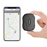TKMARS Localizador GPS para Coche Mini GPS Coche Localizador para Coche Moto Bicicleta Niño Anciano, Localizador AntipéRdida en Tiempo Real con AplicacióN Gratuita, 1500mah Tk905