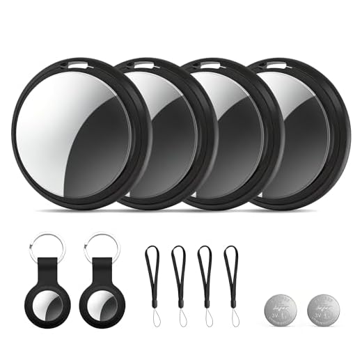 BowenBo Bluetooth Tracking Tags - 4 Pack