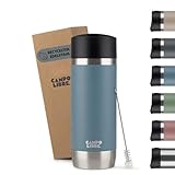 Campo Libre.® Anto I Kaffeebecher to go thermo I Thermobecher 350ml I 100% auslaufsichere Travel...