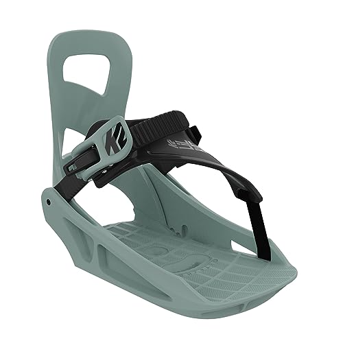 K2 Lil Kat Youth Snowboard Bindings, Jade, S