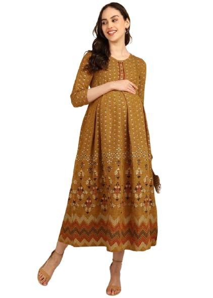 swagg india Maternity Dress for Women, Comfortable Pregnancy Wear-picture-5