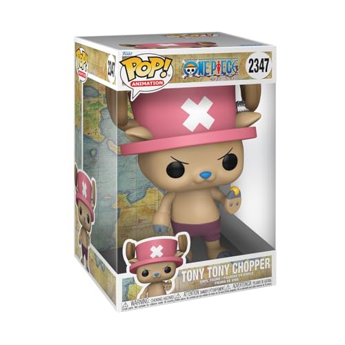 Funko POP! Jumbo Animation: One Piece - Chopper - Figura in vinile da collezione - Idea regalo - Prodotto ufficiale - Giocattoli per bambini e adulti - Modello di figura per collezionisti