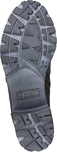 White Mountain Shoes"GIORGIA" Women's Boot, BLACK/BURN/SM, 7H M | Image 4