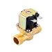 uxcell G1/2" Water Brass Solenoid Valve Normal Close Electromagnetic valve 12V