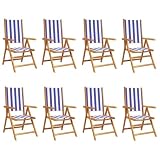 Utilisation polyvalente et dimensions: Ce lot de huit sièges supporte une charge maximale de 110 kg par unité et convient à divers environnements comme les patios ou balcons. Mesurant 57 x 70 x 81-109 cm, ces fauteuils nécessitent un assemblage simple pour transformer rapidement votre espace de vie.
