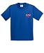 NCAA Youth Patterned Heart Short Sleeve Cotton T-Shirt