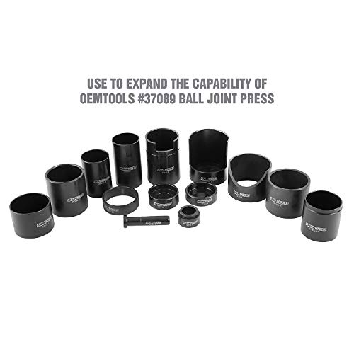 OEMTOOLS 37310 Master Ball Joint Installer/Remover Adapter Set, 14