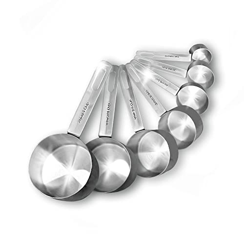 7-Piece Stainless Steel Measuring Cup Set [Upgraded] #TOP5