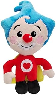 Tempaky Canções infantis ilnação educação Plim Plim boneca de pelúcia boneca de desenho animado menino menina presente brinquedo vermelho 25 cm