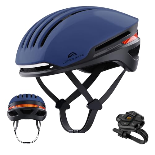 Bike Helmet with Bluetooth & LED Signals