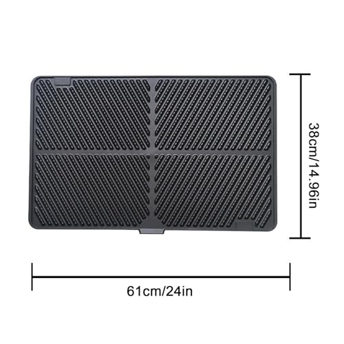Tapis de sol extra large pour zone d'alimentation chat et salon propre - 7