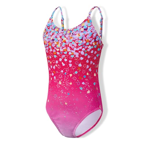 Image of Zando Girls Bathing Suit Size 2-10 Years - Cute Toddler Swimsuit Girl Adjustable One Piece Swimwear for Summer Beach Wear