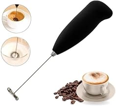 Mixer Misturador e Mini Batedeira Premium – Espumador de Leite, Café, Cappuccino, Shakes (Cores Diversas) – Praticidade para Cozinha, Casa, Viagem