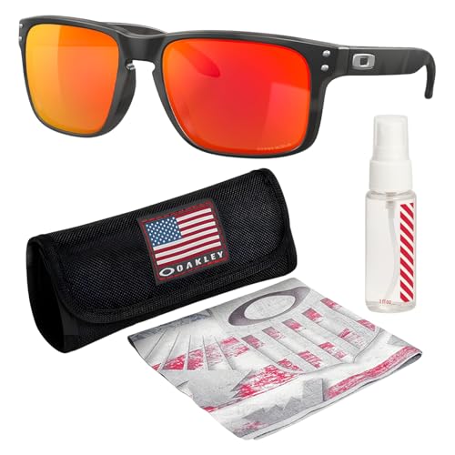 Image of Oakley HOLBROOK BLACK CAMO COLLECTION OO9102 Sunglasses With Official Kit | Non-Polarized, Men's Sunglasses