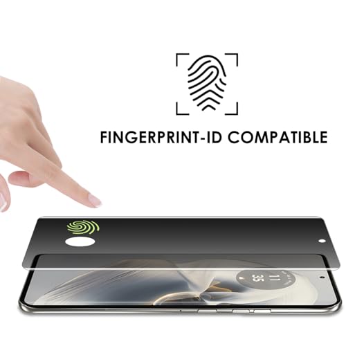 Verre trempé Motorola Edge 50 Pro confidentiel pour sécuriser vos messages en voyage