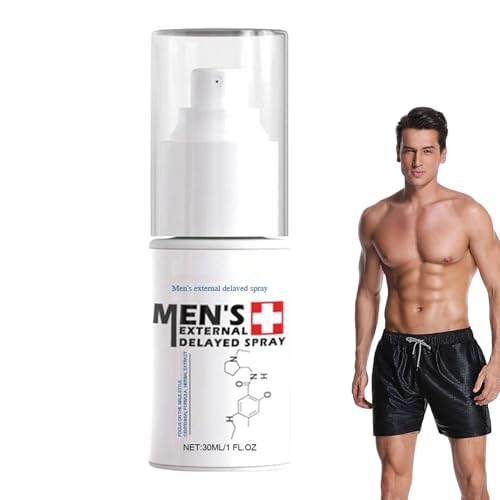 Spray Retardante Para Hombre - Spray Desensibilizante De Fuerza | Nebulizador 30 Ml De Acción Rápida Para Mayor Resistencia y Sensibilidad Confort Mejorado