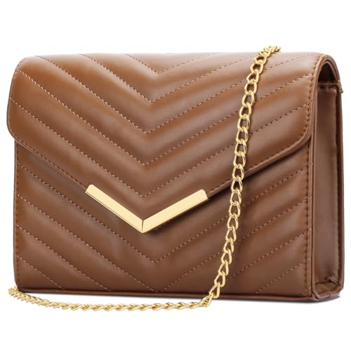 Image of KKXIU Women Formal Vegan Leather Evening Envelope Clutch Purses and Handbags for Party Wedding Prom Bridal