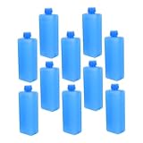Holibanna 10Piezas Paquete de Hielo Reutilizable Bloques de Congelador Portátiles para Enfriadores Efecto Rápido y Duradero para Uso Casa Oficina Camping y Aire Acondicionado