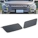 UYUYU Car Front Bumper Headlight Washer Cover Left/Right 1Pcs for Land-Rover L550 for Discovery Sport 2015-2019(Black Right)
