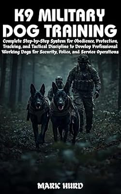 💎 82% MEGA DEAL! K9 MILITARY DOG TRAINING: Complete Step-by-Step System for Obedience, Protection, Tracking, and Tactical Discipline to Develop Professional Working Dogs … (POSITIVE REINFORCEMENT PET HOME)