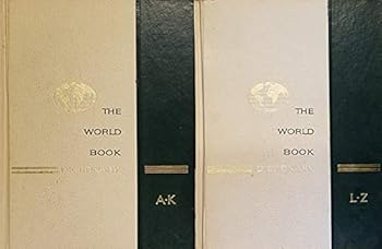 Hardcover The World Book Dictionary Complete Set of 2 Volumes Book