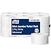 Produktbild Tork 120280 Mini Jumbo Toilettenpapier in Advanced Qualität für das Tork T2 Mini Jumbo Toilettenpapiersystem / Toilettenpapier 2-lagig in Weiß, 12 x 850 Blatt