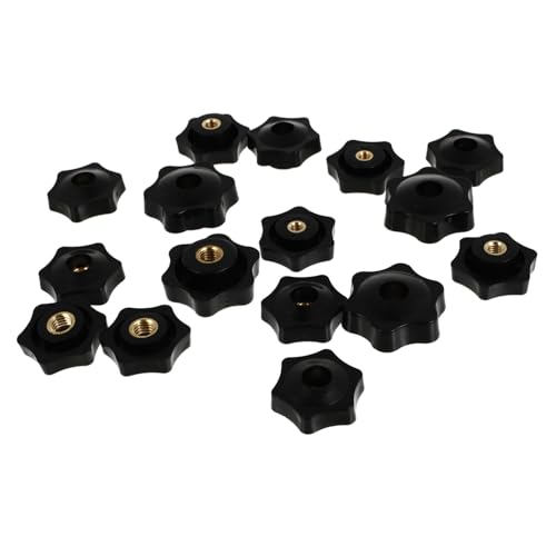 LIFKOME 16Pcs Clamping Knob Set Threaded Accessories Knobs for and Quick Replacement of Broken Hardware