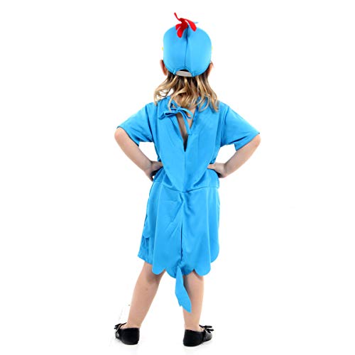 Galinha Pintadinha Pop Infantil Sulamericana Fantasias Azul M 6 Anos