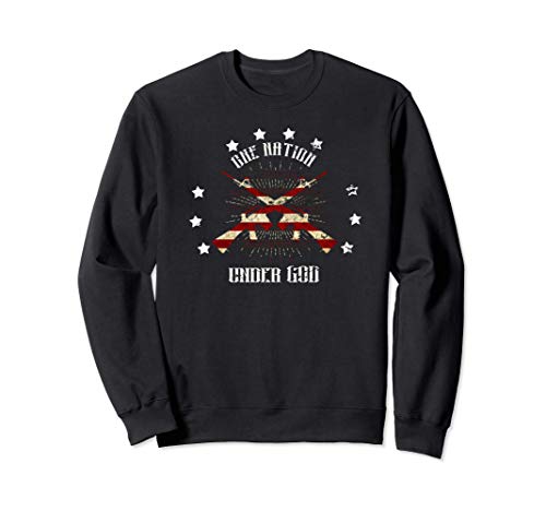 One Nation Under God Gift - Gun Lover for Men Sudadera
