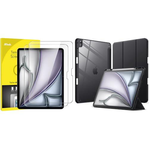 Protector Pantalla y Funda Clara JETech iPad Air 13 Pulgadas M4 M3 M2 Accesorios 2026