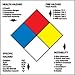 HMS14ALV-NFPA HAZARDOUS MATERIALS LABEL