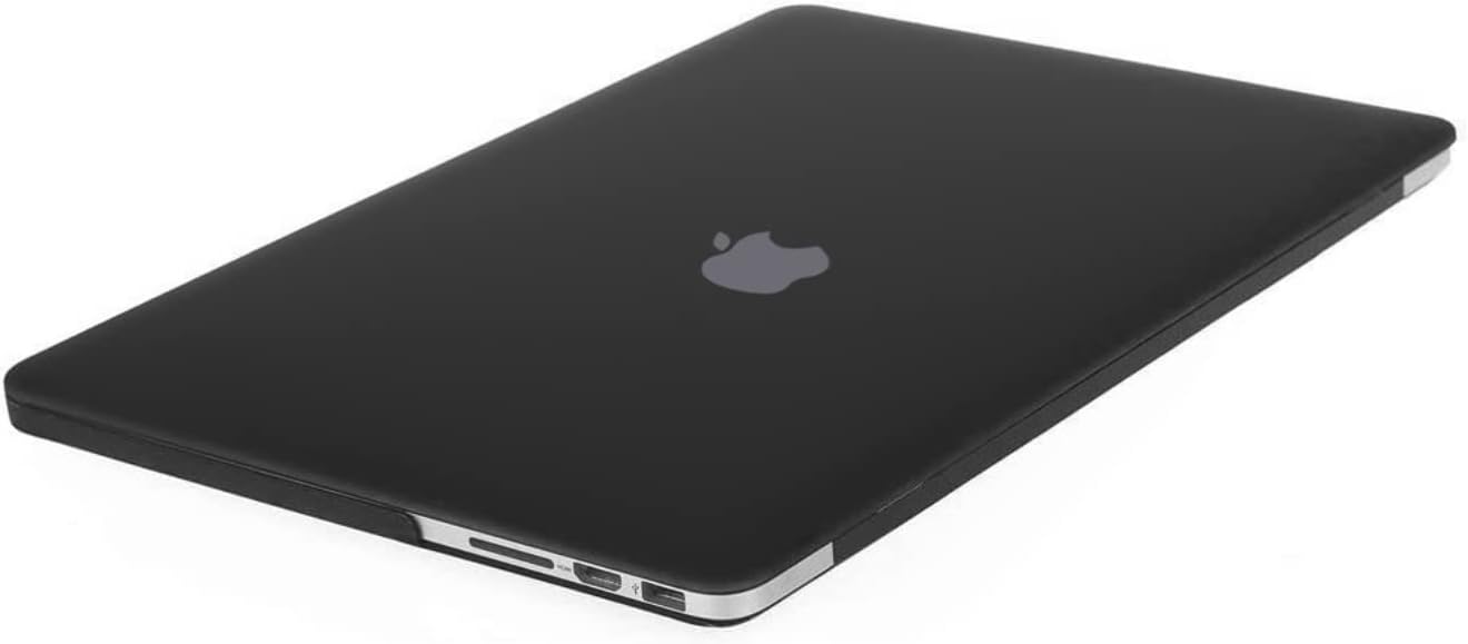 MOSISO Compatible with MacBook Pro 13 inch Case 2015 2014 2013 end 2012 Older Version (Models: A1502 & A1425) with Retina Display, Protective Plastic Hard Shell Case Cover, Black