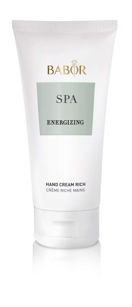 BABOR SPA Energizing Hand Cream Rich Crema de manos hidratante y nutritiva para pieles secas y agrietadas, en formato de 100 ml