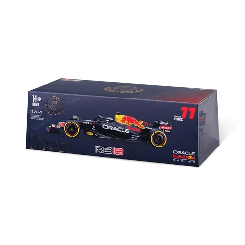 bburago 124 race oracle red bull racing rb18 2022 wdriver 39perez 11