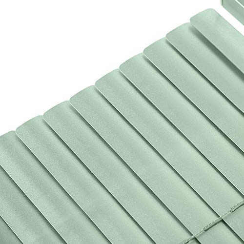 Persiana Veneciana de Aluminio Verde para Dormitorio de niño, Cocina, Puerta, Ventana o Puerta Trasera, Opaca, 60 cm, 80 cm, 100 cm, 120 cm y 140 cm de Ancho (tamaño: 120 x 180 cm)