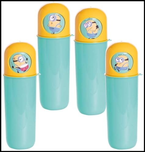 Estojo Plástico, Box Multiuso, Lúdico, Minions, Plasútil