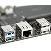 LattePanda Mu Intel N100 x86 Compute Module Kit | 8GB LPDDR5 64GB eMMC | Modular SoM Board (Requires Power Supply) | Windows 10/11 & Linux Support | PCIe 3.0 | DIY NAS, Soft Router & Maker Dev