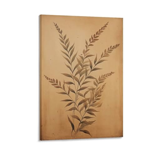 Toile murale vintage de 60x90cm pour créer un salon esprit nature rustique