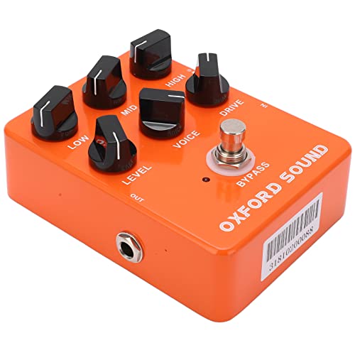Shanrya Pédale d’amplificateur, facile à utiliser, plus de polyvalence, pédales British Rock de niveau Knob Metal Drive… - Les Beatles, Paul McCartney, John Lennon, RIngo Starr, George Harrison Shanrya Pédale d'amplificateur, facile à utiliser, plus de polyvalence, pédales British Rock de niveau Knob Metal Drive… – Image 8