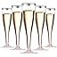 Dhnvcud 50 Flute da champagne in plastica, 150 ml, tazza di | FindTheDeal