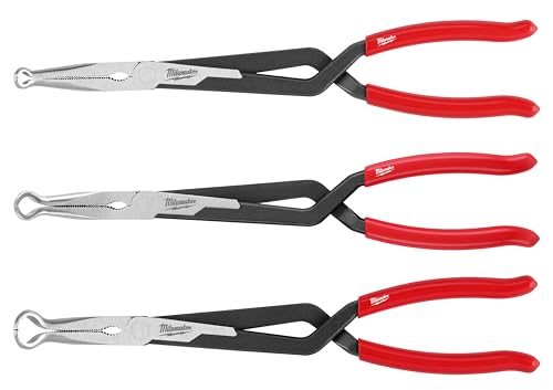 Milwaukee Kit De Alicates Longo P/Mangueiras C/ 3 Pçs 48-22-6563