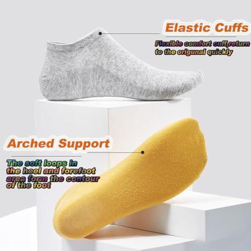 7 Pairs Ankle Socks for Women Cute Socks Colorful Non Slip Cotton Socks Athletic Socks3