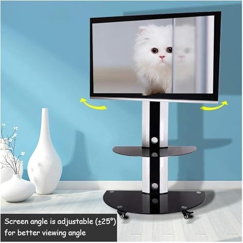 Soporte móvil para TV de 32" a 60" con ruedas y frenos miniatura 2