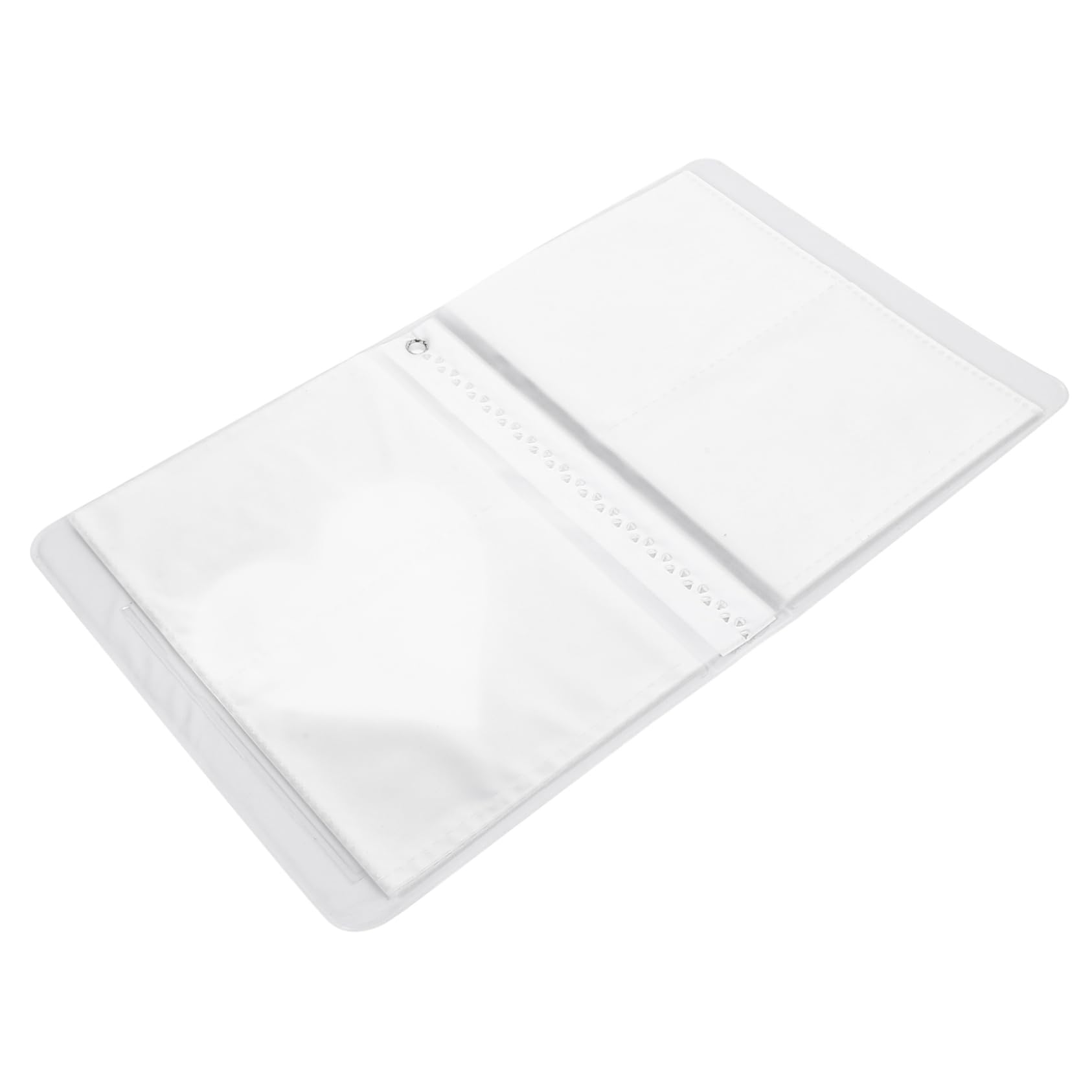 GRIRIW Delicate DIY Photo Album with Resistant PU Cover for Weddings Birthdays and Special Moments Small Heart Shaped Design for Memorable Keepsakes