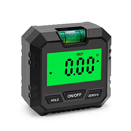Gotoger Mini Digital Inclinómetro Goniómetro Electrónico Nivelación Cuchillo Buscador Nivelación Caja Negra