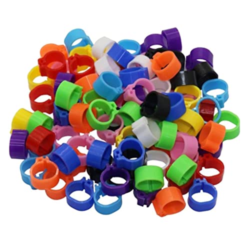 Image of Lyla 100pcs Personal Racing Pigeon Ring for Leg Bands Multi-Color