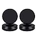 Produktbild Ezprotekt Wiederverwendbare Möbelgleiter für Teppiche, 12,7 cm, rund, schwarz, Möbelgleiter, Teppichgleiter, Möbelgleiter, Möbelgleiter, Möbelgleiter, 8 Stück