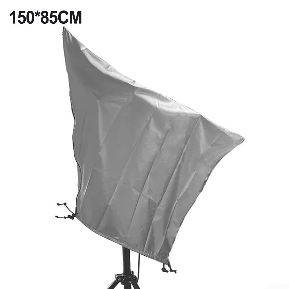 Housse robuste en tissu Oxford 420D pour télescope - Étanche à la poussière et à l'eau - Pour équipement d'astronomie - 100 x 75 cm - Argenté